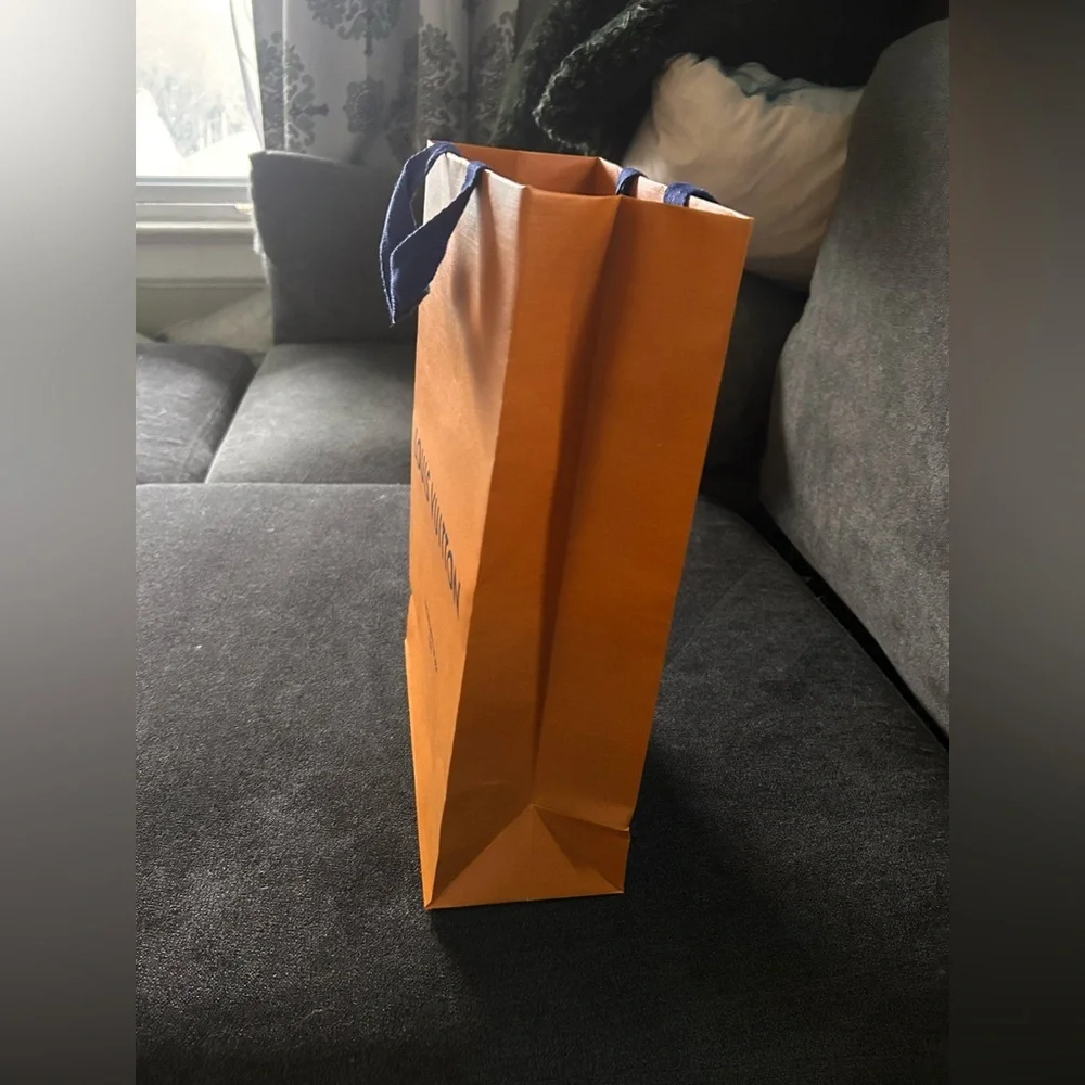 Louis Vuitton Orange Shopping Bag